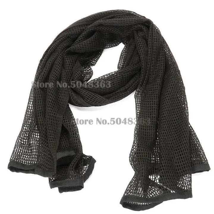 Military Men’s Tactical Desert Scarf – Breathable Arab Shemagh for Combat & Outdoor Use