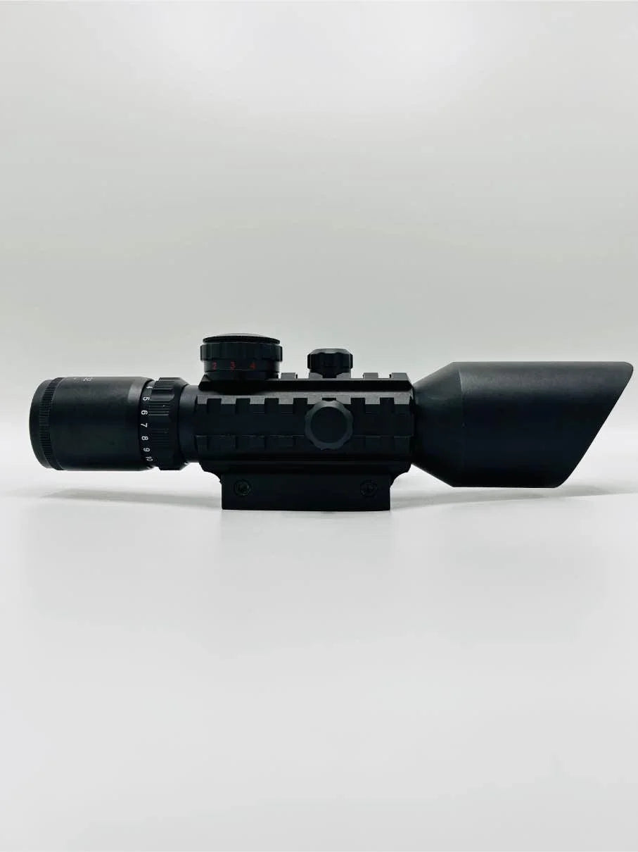 LS3-10x42E Airsoft Scope with Laser Sight – Precision Targeting for Airsoft Enthusiasts