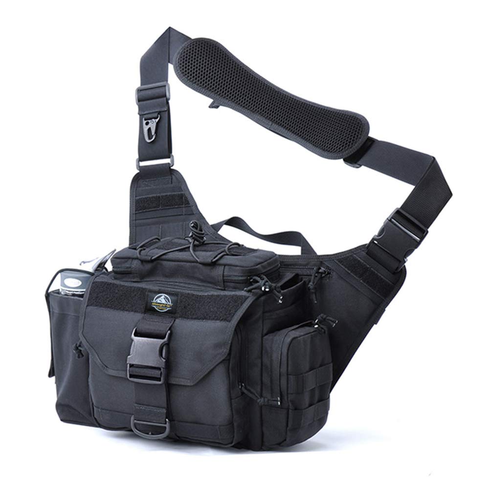 SHANGRI-LA Multi-functional Outdoor Hiking Pack Tactical Messenger Range Pack Camera Sling CCW Gear