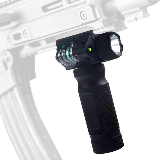 3-In-1 Tactical Foregrip with Flash Light & Laser