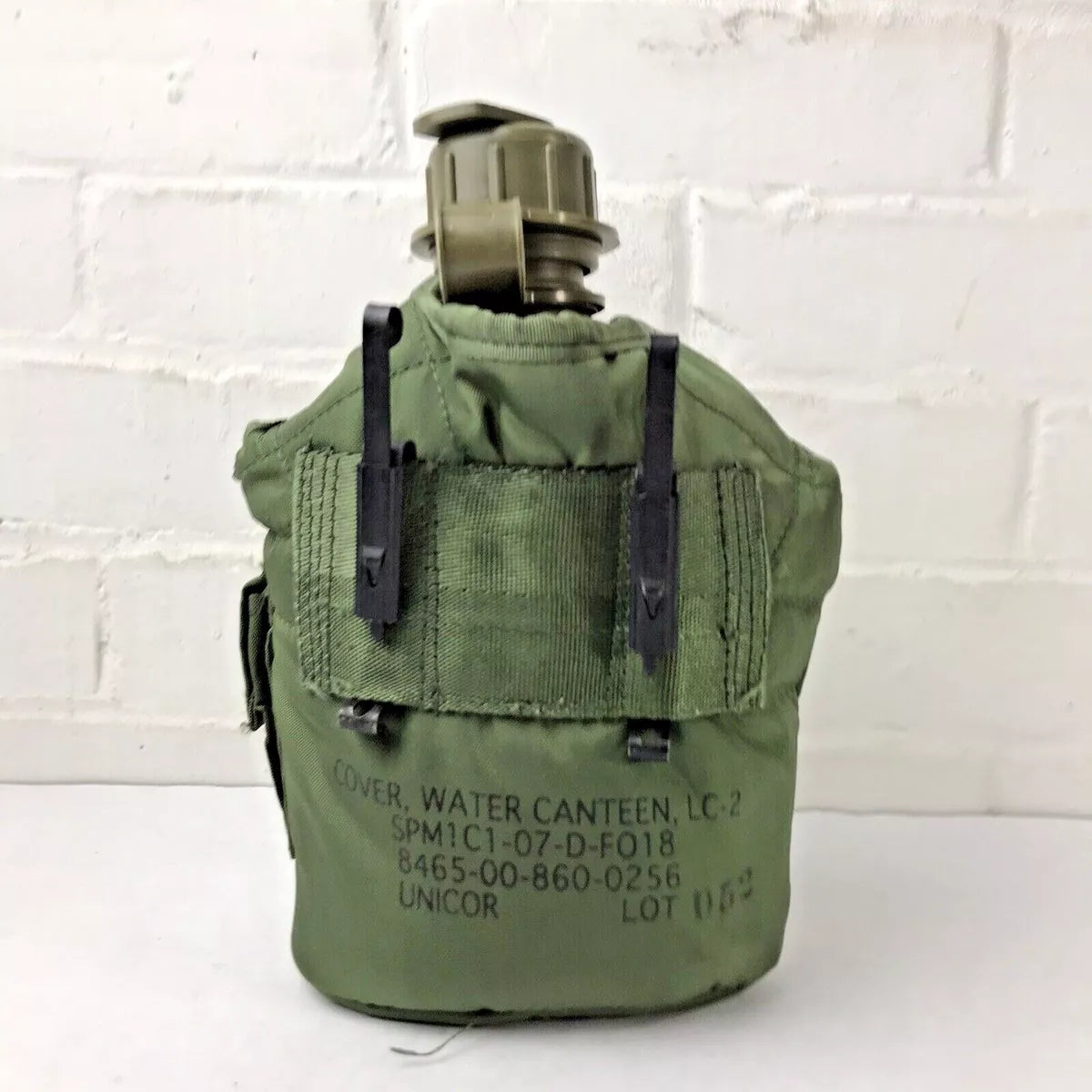 U.S. Military surplus Water Bottle 1-quart canteen, cover, and cup