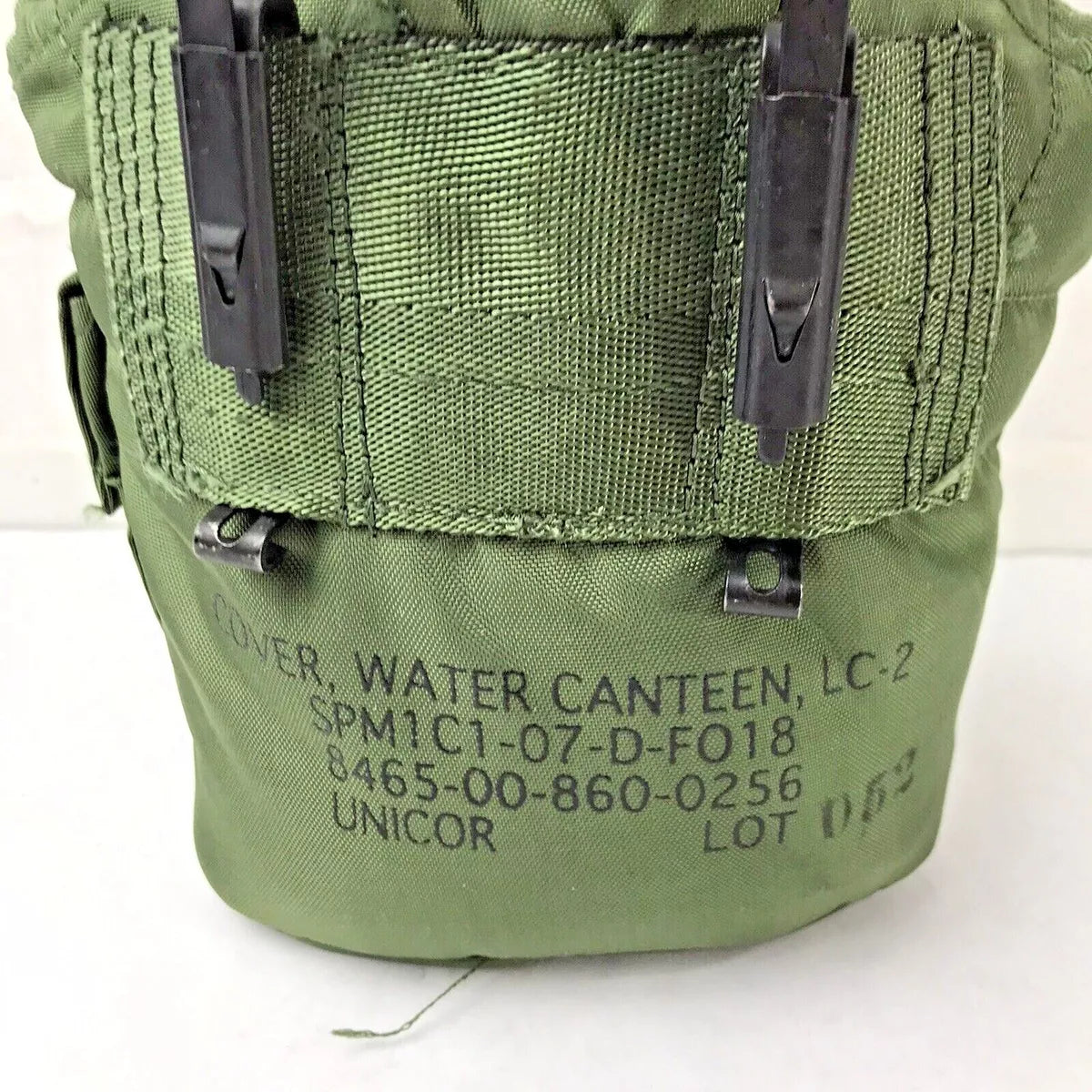 U.S. Military surplus Water Bottle 1-quart canteen, cover, and cup