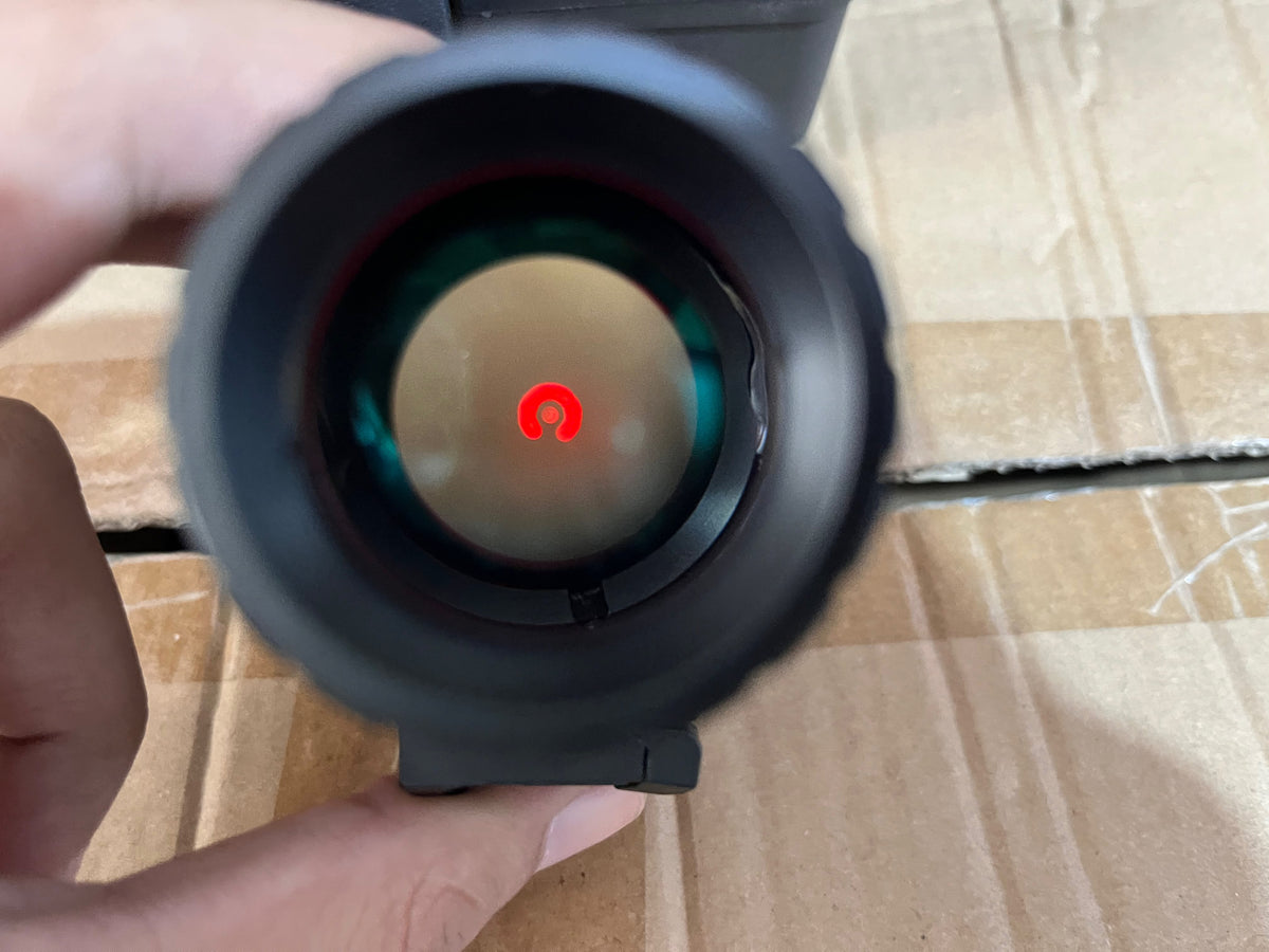 4X Prism Optical Scope: Illuminated BDC Reticle Motion Awake & Shockproof Aluminum