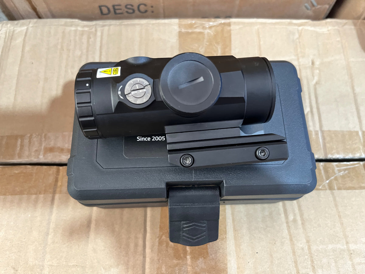 4X Prism Optical Scope: Illuminated BDC Reticle Motion Awake & Shockproof Aluminum