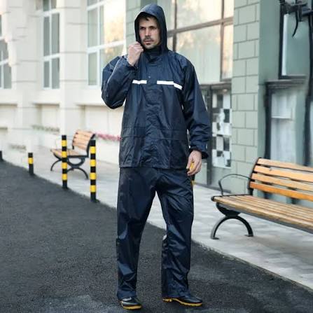 Motorcycle Waterproof Conjoined Raincoat Suit
(Shirt & Trousers)