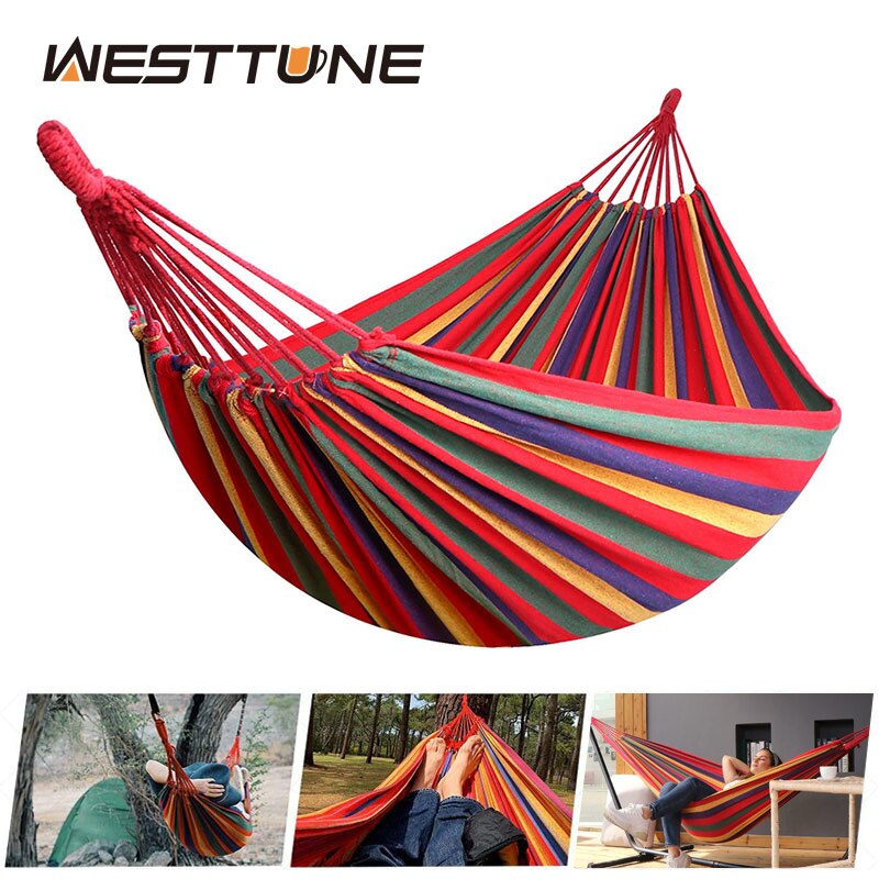 Camping & Hiking Outdoor Hammock – Lightweight & Portable Relaxation