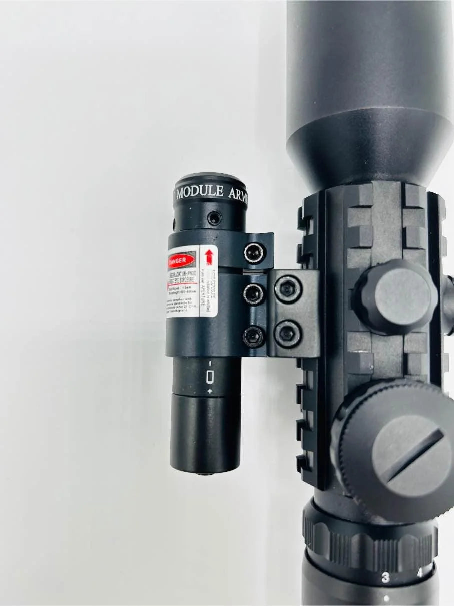 LS3-10x42E Airsoft Scope with Laser Sight – Precision Targeting for Airsoft Enthusiasts