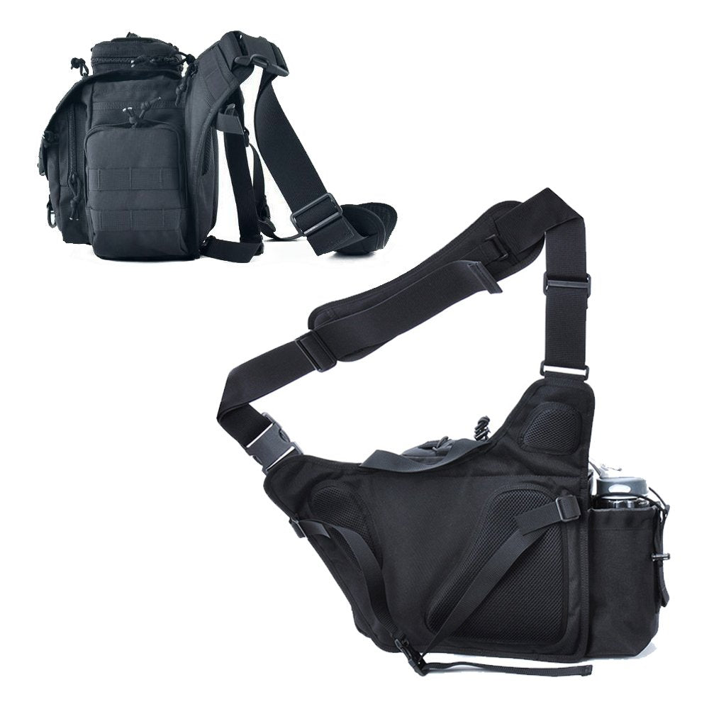 SHANGRI-LA Multi-functional Outdoor Hiking Pack Tactical Messenger Range Pack Camera Sling CCW Gear