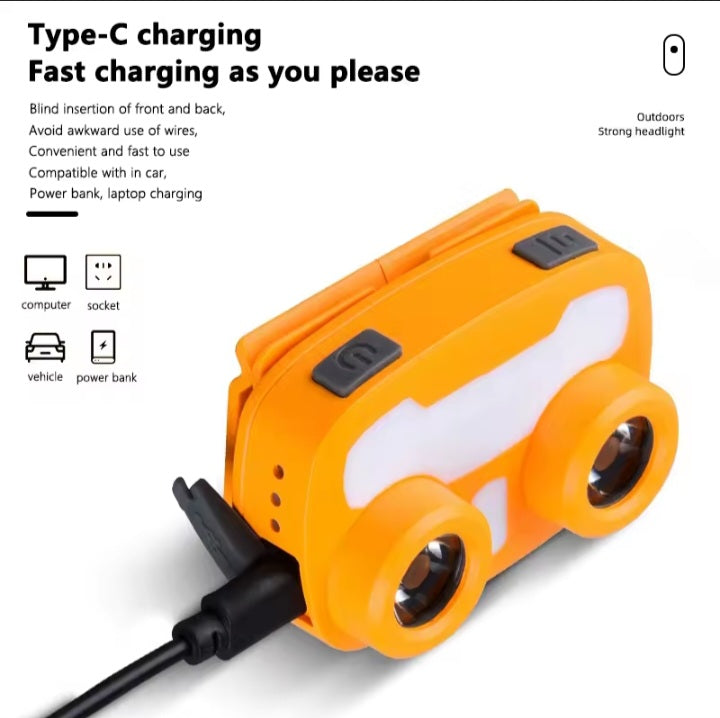 LiitoKala LED Wick LH-AH10 Headlight Cap Clip Lamp with Rechargeable Battery & Touch Sensor