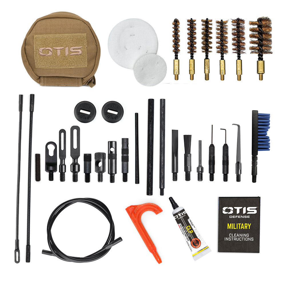 OTIS Deluxe Military Cleaning Kit (5.56, 7.62, 12GA, 9mm)
