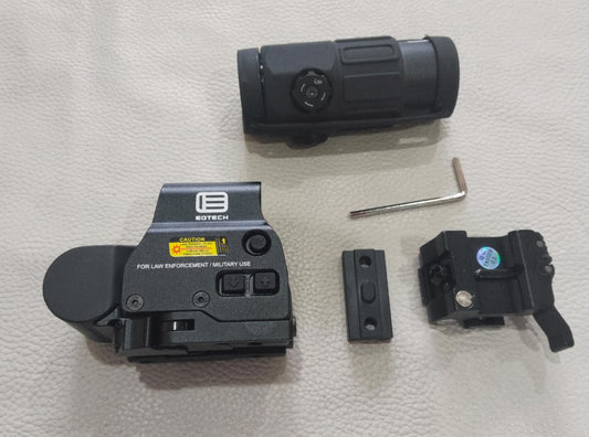 Eotech Holographic Sight + Magnifier ( Chinese Copy )