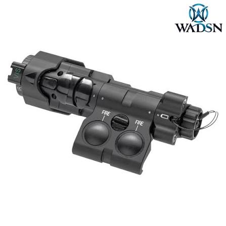 MAWL-C1+ Laser Aiming Device With VIS LED/VIS LASER /Torch LED Replica For Milsim Airsoft Nylon Upgraded