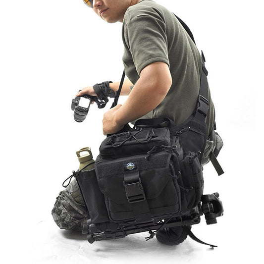 SHANGRI-LA Multi-functional Outdoor Hiking Pack Tactical Messenger Range Pack Camera Sling CCW Gear