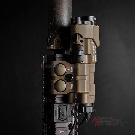 MAWL-C1+ Laser Aiming Device With VIS LED/VIS LASER /Torch LED Replica For Milsim Airsoft Nylon Upgraded