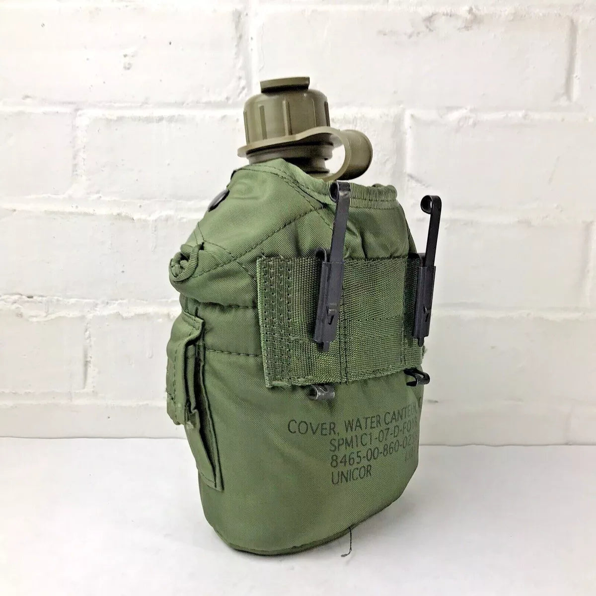 U.S. Military surplus Water Bottle 1-quart canteen, cover, and cup
