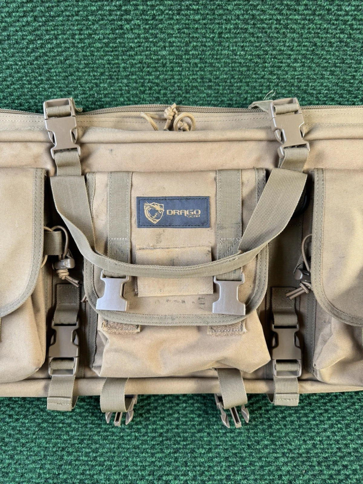 Drago Gear 36" & 42" Double Rifl Case Padded Military Travel Backpack Strap