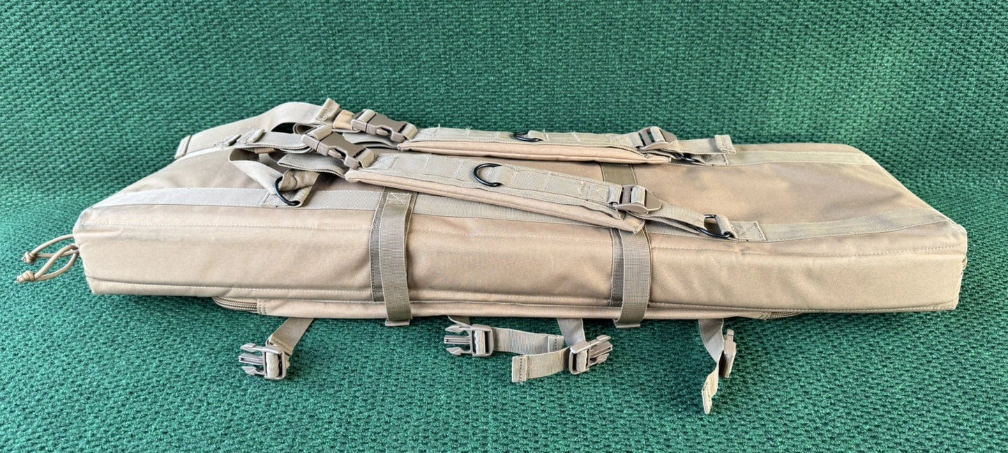 Drago Gear 36" & 42" Double Rifl Case Padded Military Travel Backpack Strap