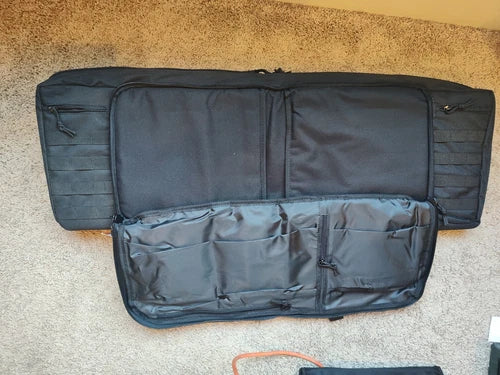 American Tactical ATICT36DGB RUKX Gear 36" Black Double Gun Case Rifle Bag