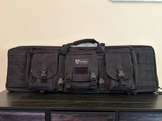Drago Gear 36" & 42" Double Rifl Case Padded Military Travel Backpack Strap