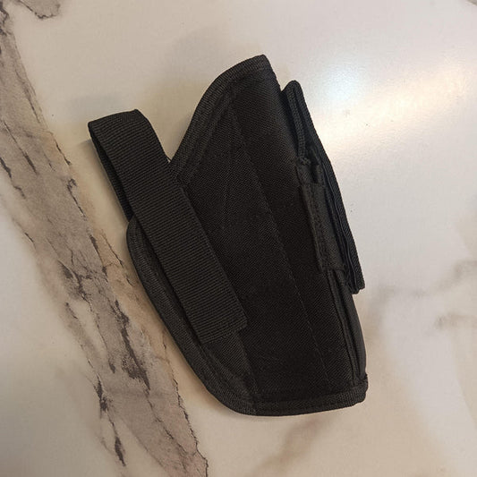 tactical holster with pouch, military holster with pouch, tactical gear holster Pakistan, handgun holster with pouch, tactical pouch for gear, quick-draw holster Pakistan, law enforcement holster, tactical holster for hunting
