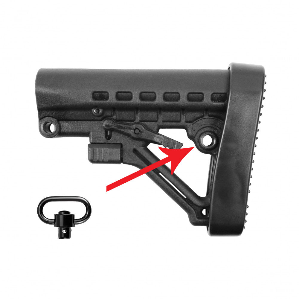 universal QD sling attachment for rifle