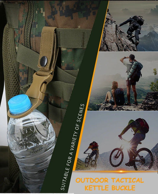 water bottle holder clips Pakistan, outdoor bottle clips, EDC bottle clip, hiking water bottle holder, camping water bottle clip, paani ki bottle clip, bottle holder for backpack Pakistan, trekking gear Pakistan
