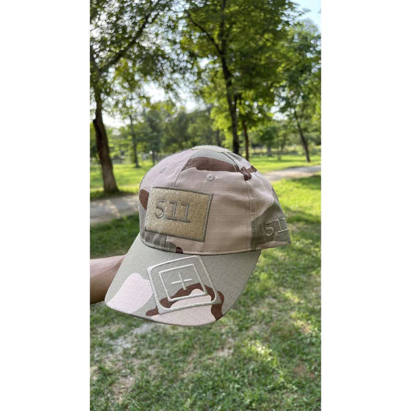 5.11 Tactical Outdoor Cap – military-grade design for hiking, shooting, and everyday use.