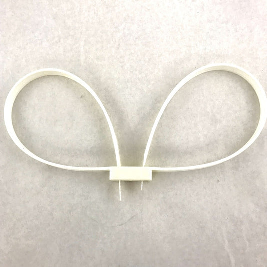 zip tie cuffs, double loop handcuffs, plastic restraints, white zip ties, disposable handcuffs, security tools, Pakistan
